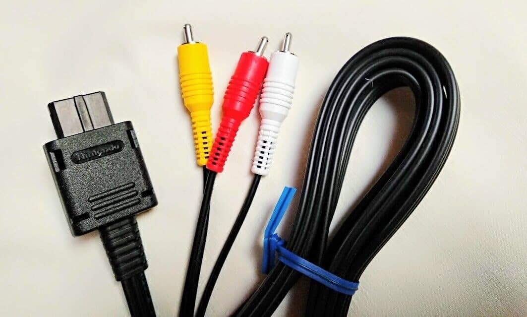 Cable audiovideo y euro ORIGINAL NINTENDO para gamecube Nuevo  a estrenar - Imagen 3