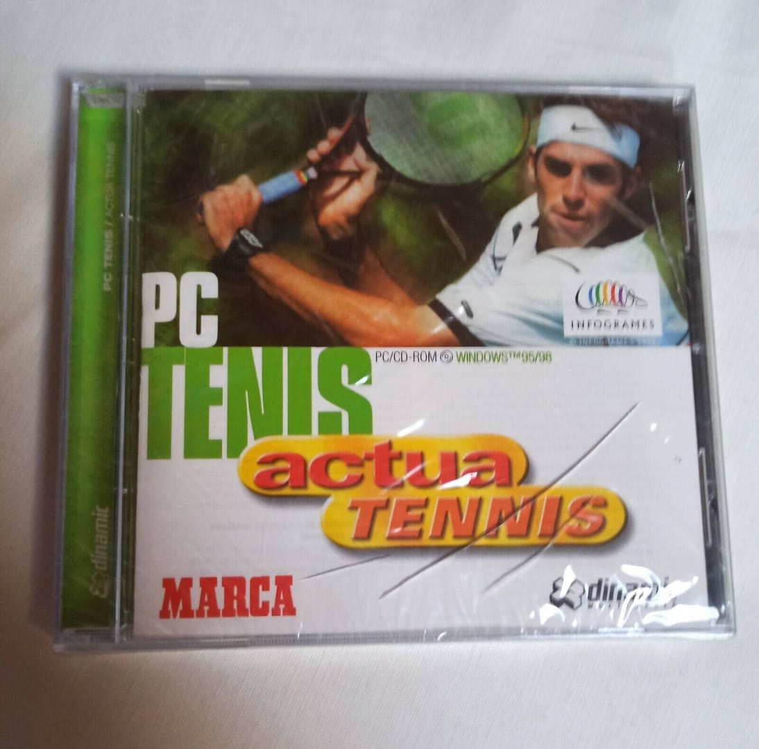 PC Tenis Actua Tenis  SOLO WIN 95Y 98 Nuevo precintado (146)
