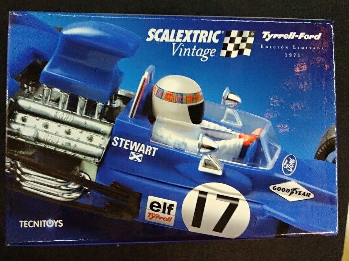 Scalextric Vintage Tyrrell-Ford edicion limitada 1971 Nuevo y Precintado