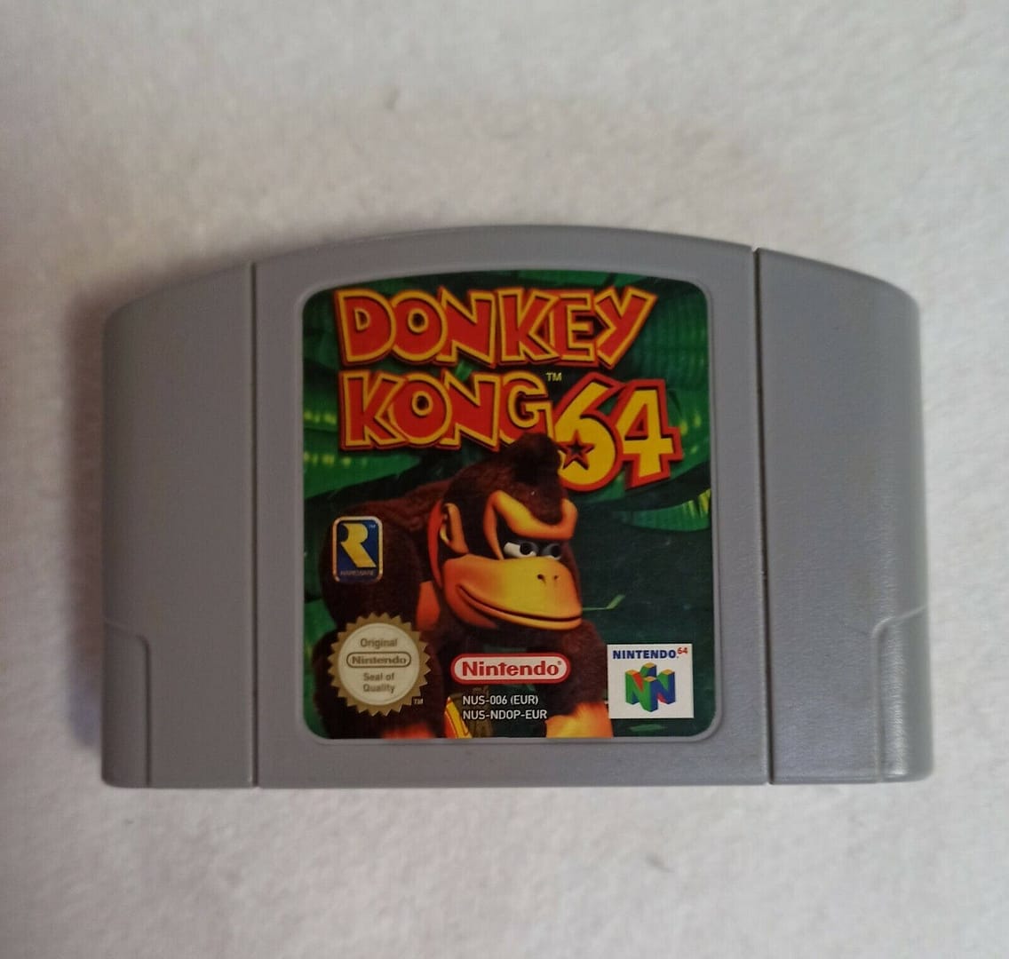 DONKEY KONG 64 para Nintendo 64 Pal usado SIN CAJA NI INSTRUCCIONES (150)