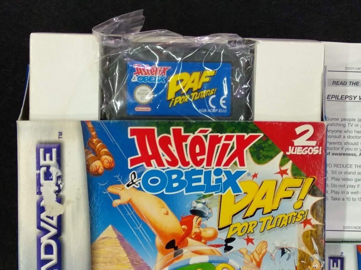 Asterix & Obeñlix Paf Tutatis para gameboy advance como nuevo completo - Imagen 3