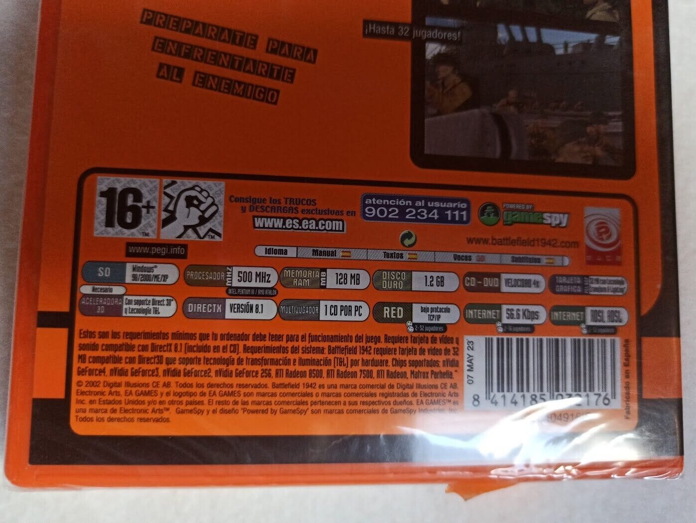 BATTLEFIELD 1942 PARA PC nuevo precintado (150) - Imagen 4