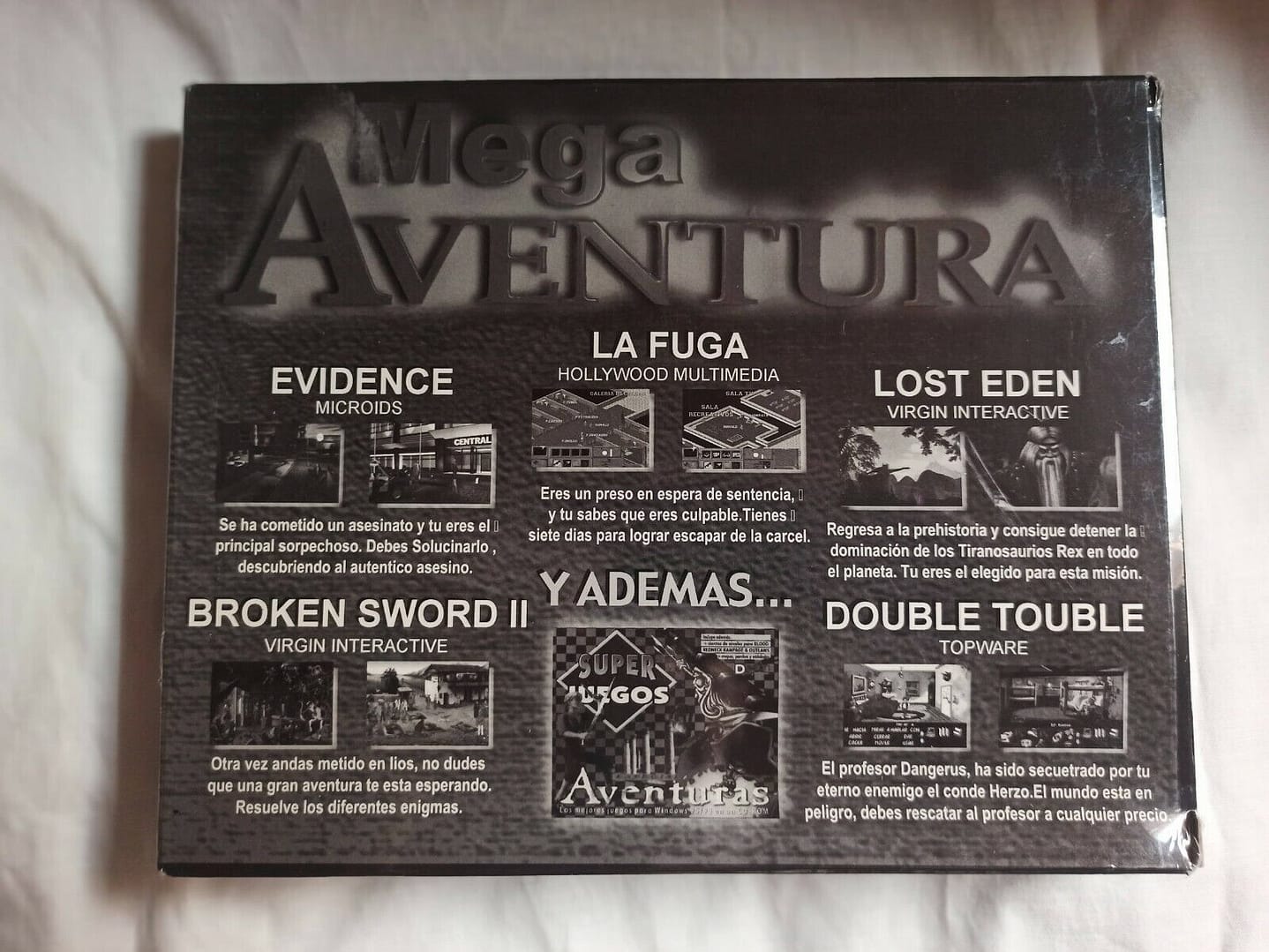 MEGA AVENTURA  PC SOLO WIN 95/98 Nuevo  precintado  (142) - Imagen 3