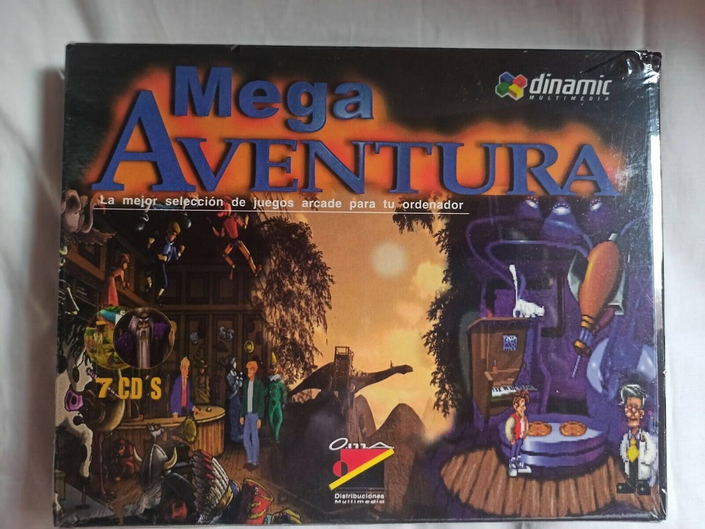 MEGA AVENTURA  PC SOLO WIN 95/98 Nuevo  precintado  (142)