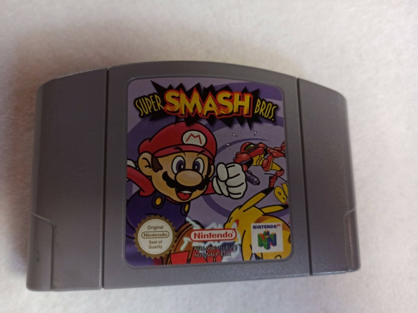 SUPER SMASH BROS para Nintendo 64 Pal usado SIN CAJA NI INSTRUCCIONES (150)