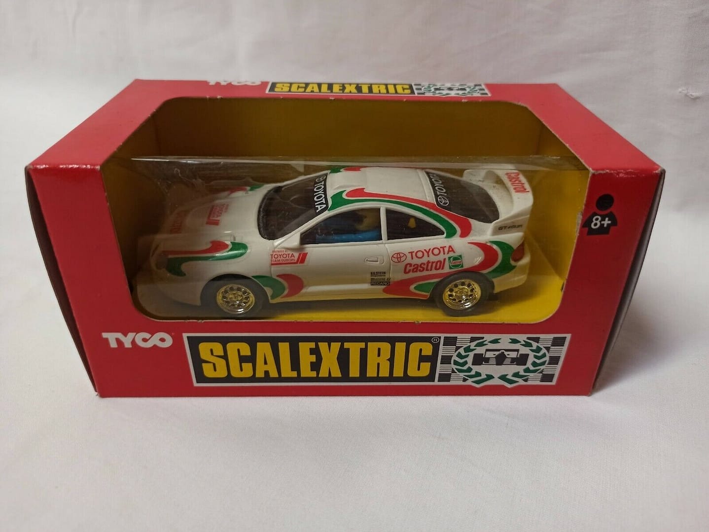 Scalextrix Toyota Celica GT " Castrol" nuevo TYCO Ref 8382.09 (143)