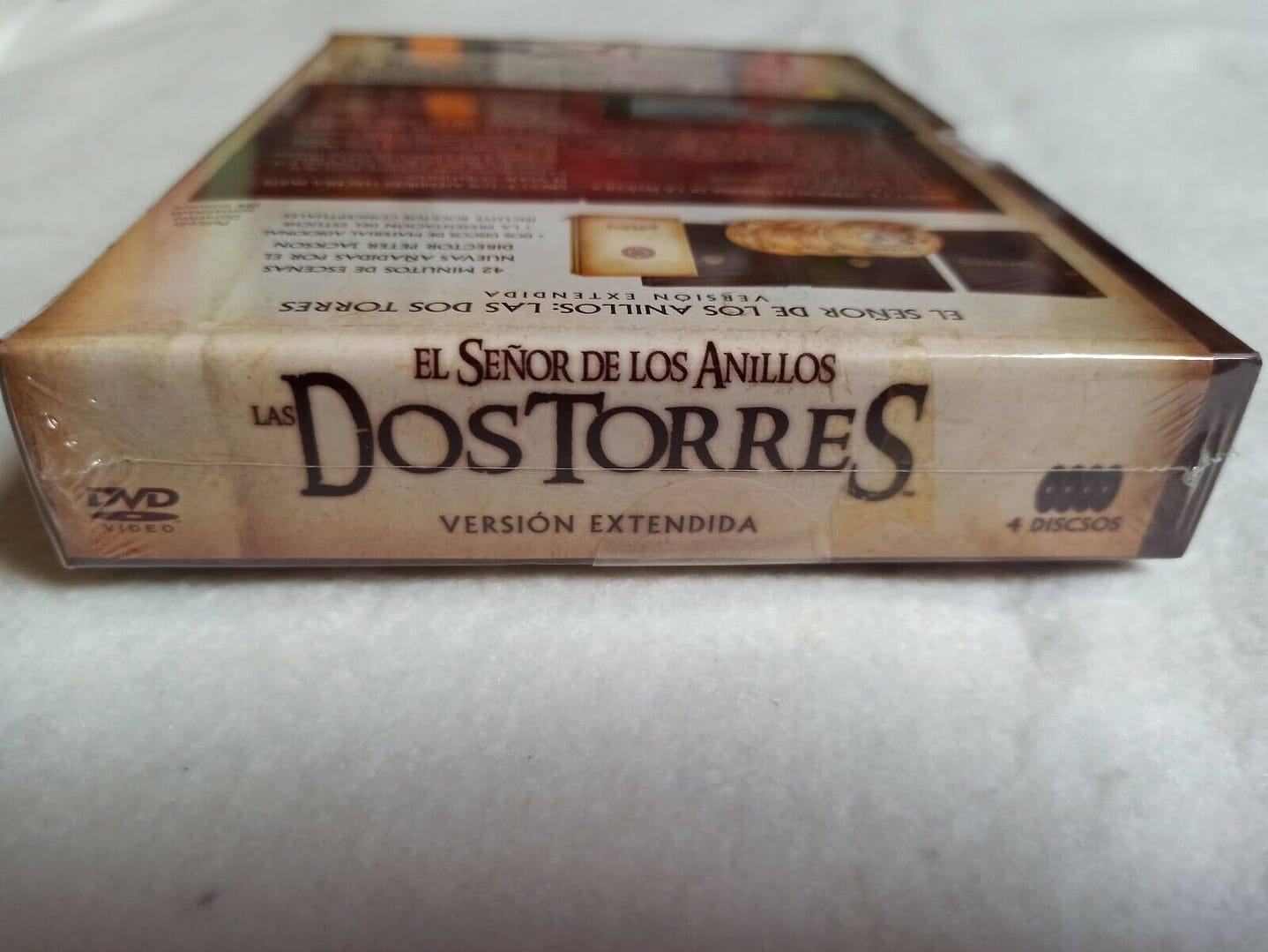 EL SEÑOR DE LOS ANILLOS LAS DOS TORRES VERSION EX DVD NUEVA Y PRECINTADA (138) - Imagen 5