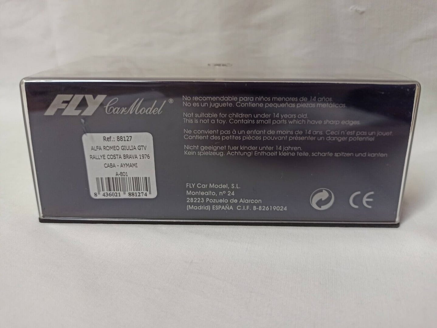 SCX  ALFA ROMEO GIULIS GTV RALLY COSTA BRAVA  REF 88127  Fly  1/32  Nuevo (143) - Imagen 4