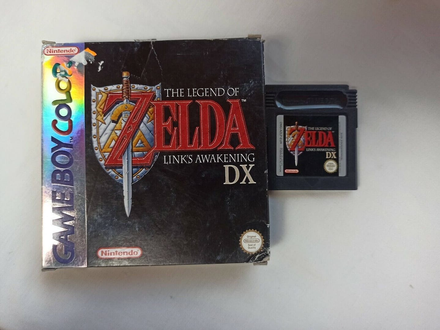 ZELDA LINK'S AWAKENING D SIN INSTRUCCIONES BUEN ESTAD GB color Pal ORIGINAL(156)