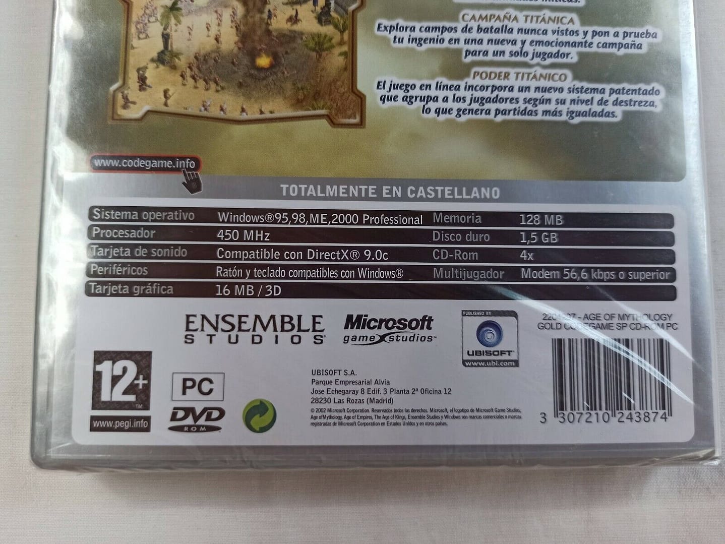 AGE OF MYTHOLOGY GOLD EDITION PC SOLO WIN 95/ 98/2000/ Nuevo   (140) - Imagen 4