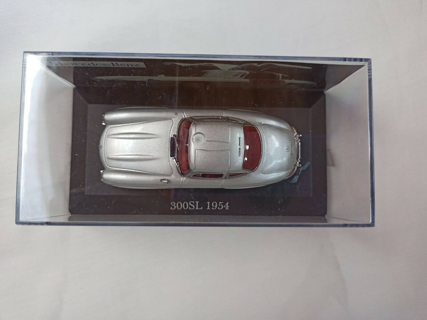 MERCEDES 300 SL 1954 GRIS PLATA 1/43 NUEVO CON CAJA (146) - Imagen 3