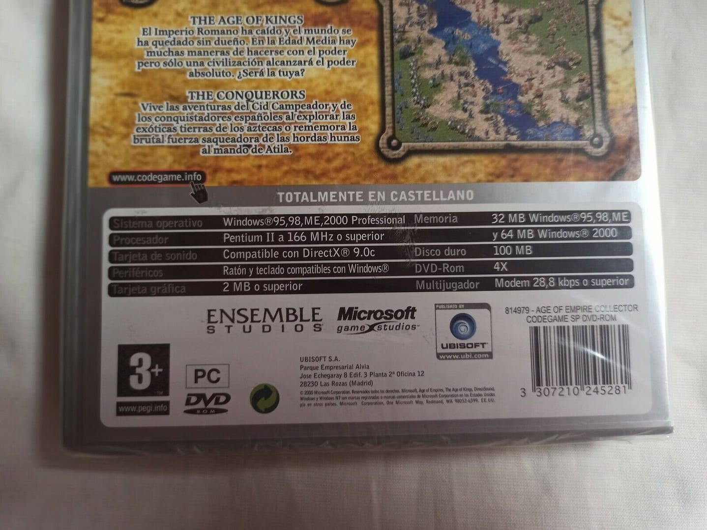 AGE OF EMPIRES COLLECTORS EDITION PC WIN 95 / 98 Y 2000 Nuevo  precintado  (142) - Imagen 5