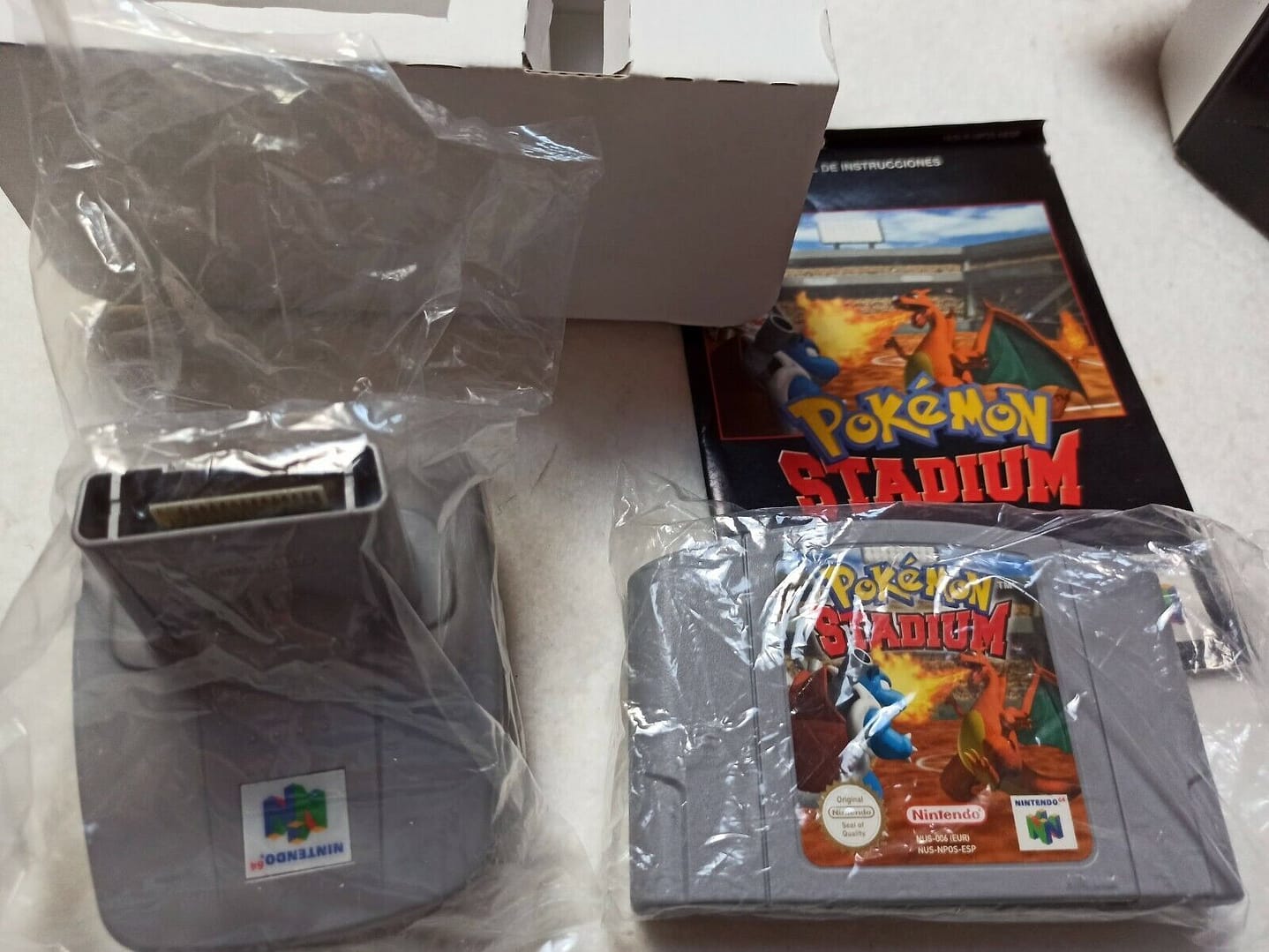 POKEMON STADIUM  para Nintendo 64 Pal COMPLETO COMO NUEVO  (151)ORIGINAL - Imagen 4