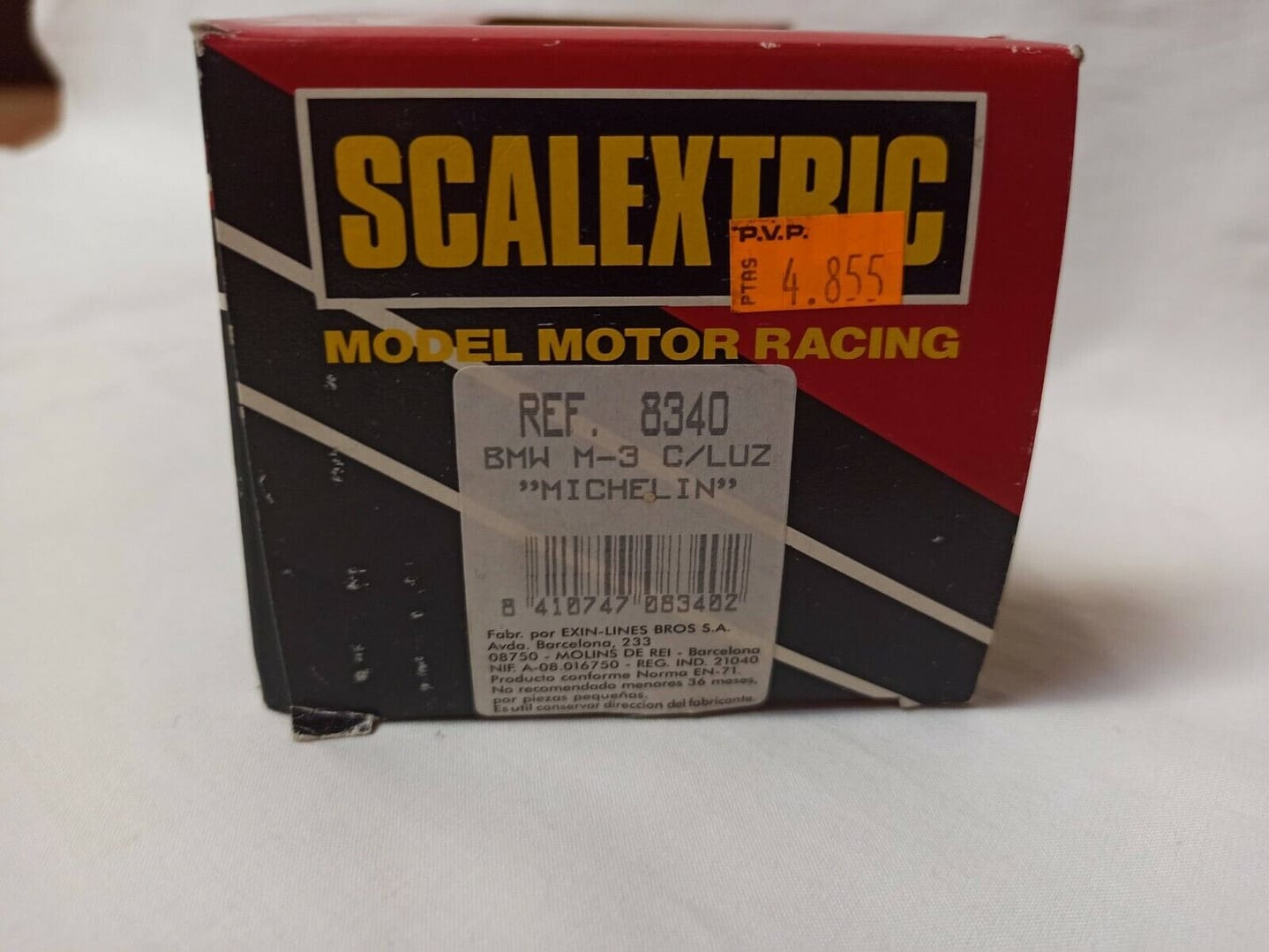 Scalextrix BMW M-3 C/LUZ " Michelin  " Nuevo Ref 8340 (143) - Imagen 5