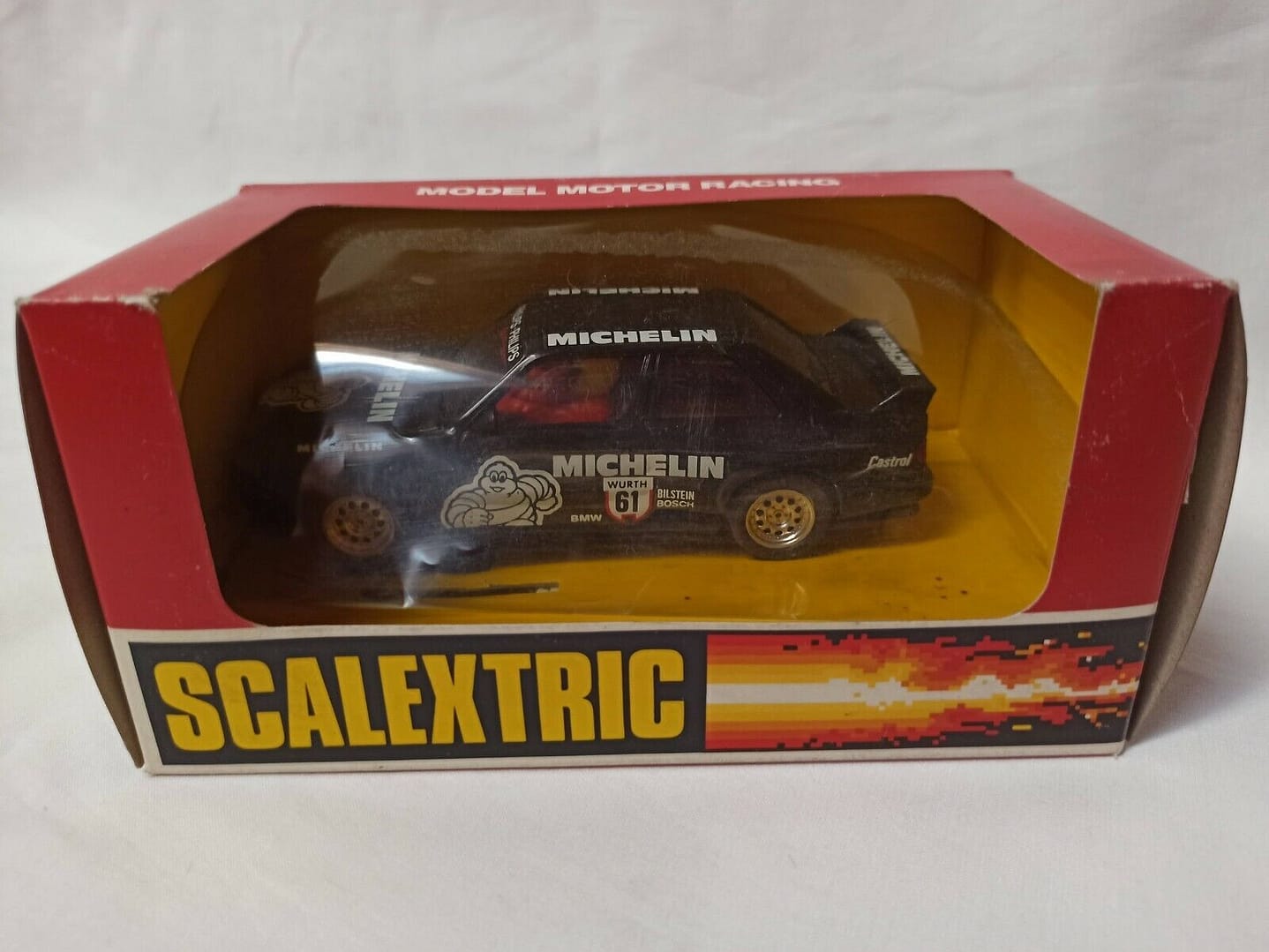 Scalextrix BMW M-3 C/LUZ " Michelin  " Nuevo Ref 8340 (143)