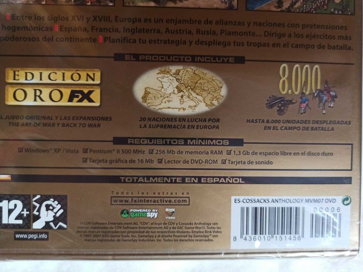 Cossacks Anthology PC SOLO WIN XP Y VISTA Nuevo precintado (140)(146)(147) - Imagen 4