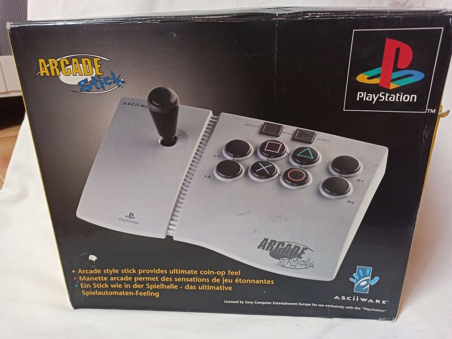 Mando Arcade para PLAYSTATION 2 como nuevo con caja(148))
