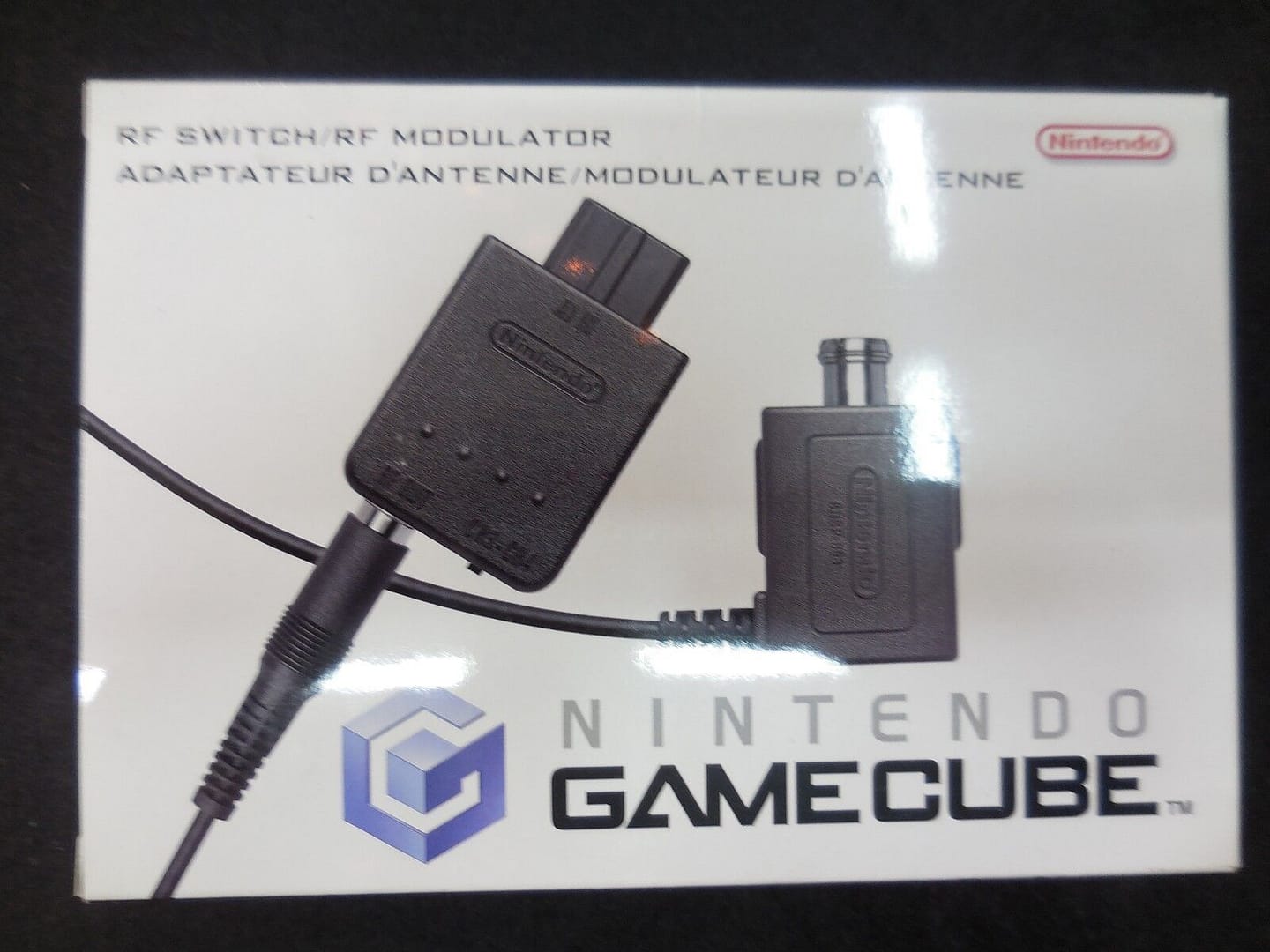 Adaptador de antena para GameCube Nuevo y precintado original de Nintendo(152+)