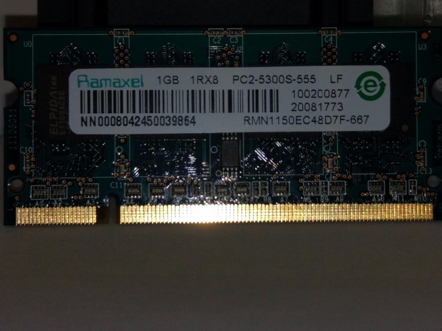 memoria ram modulo 1 gb para hp 2133 - Imagen 4