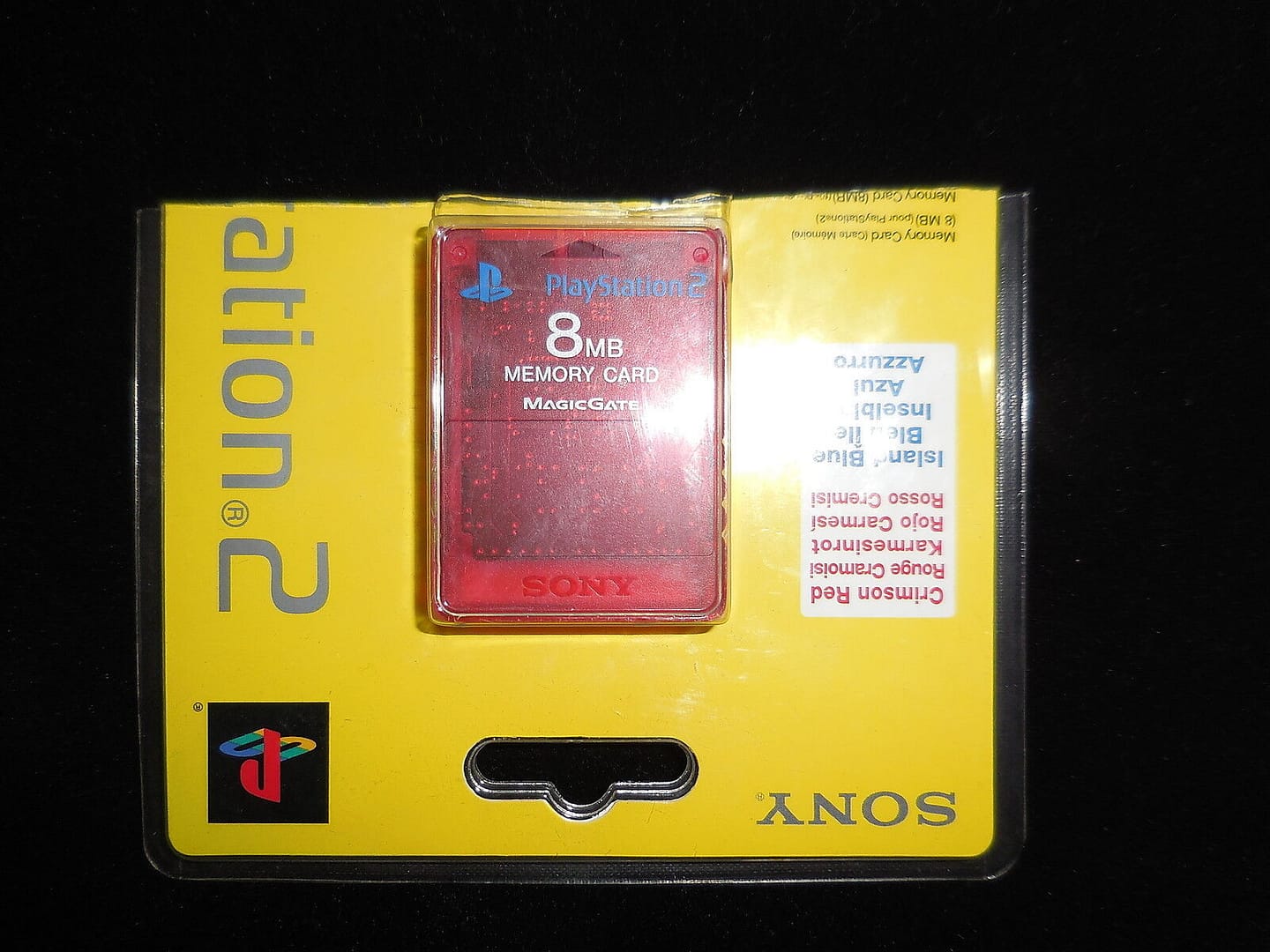 Memory card 8 mb original de Sony para playstation2