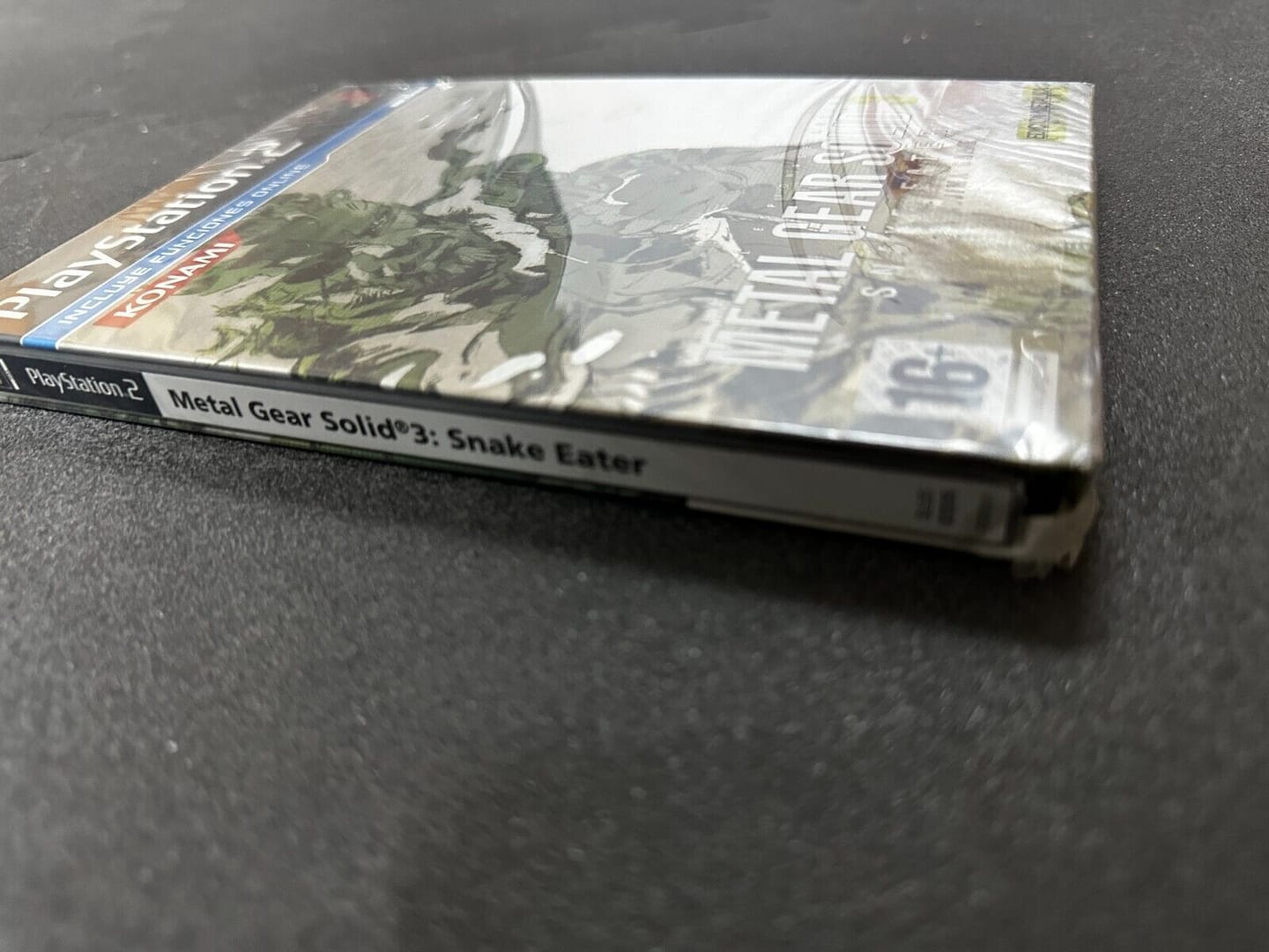 Metal Gear Solid 3 Snake Eater edición limitada metál PS2 PAL.(62).VER FOTODETAL