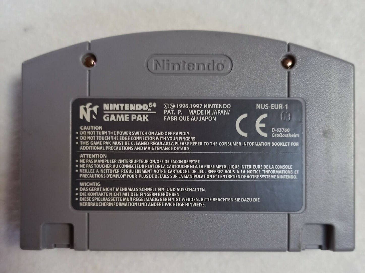 POKEMON SNAP para Nintendo 64 Pal usado SIN CAJA NI INSTRUCCIONES (150) - Imagen 3