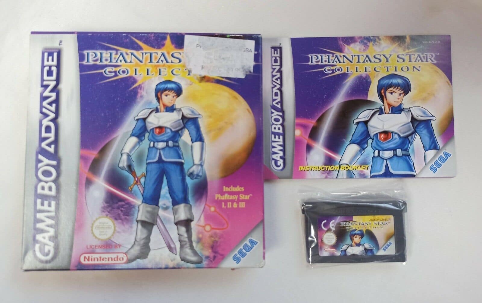 PHANTASY STAR COLLECTION como nuevo completo GB advance Pal ORIGINAL(156) - Imagen 4