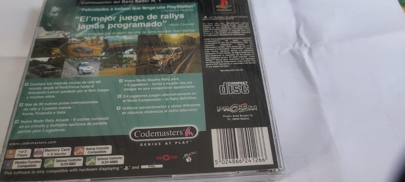 Colin Mcrae Rally 2.0 Playstation 1 Nuevo y precintado Pal(87)ver fotos.. - Imagen 9
