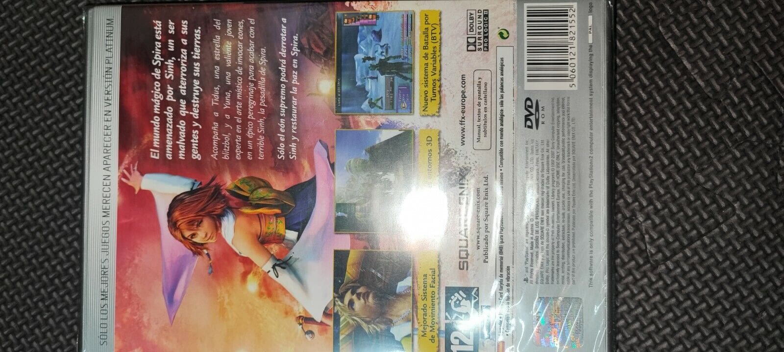 Final Fantasy X para playstation 2 nuevo y precintado,con raspon precinto (28) - Imagen 7