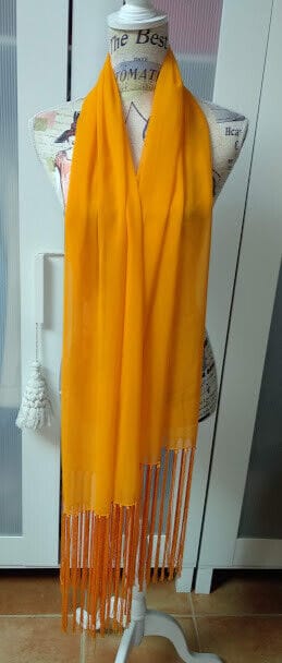 Chal fiesta ceremonia mujer naranja (135)