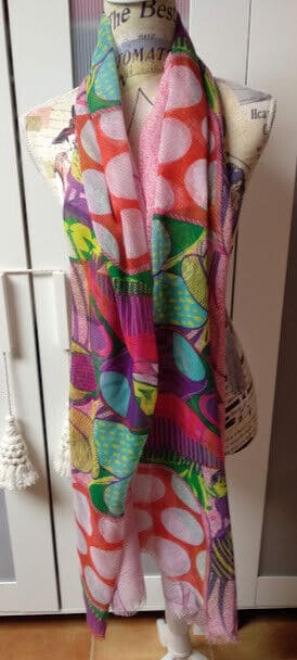 Fular- pareo muy colorido (134)