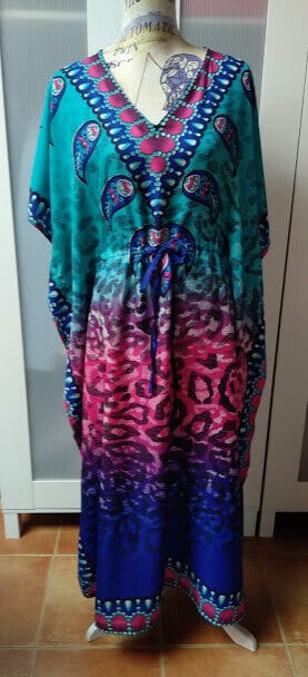 Vestido playa kaftan mujer talla única diferentes modelos Nuevo. (135) - Imagen 5