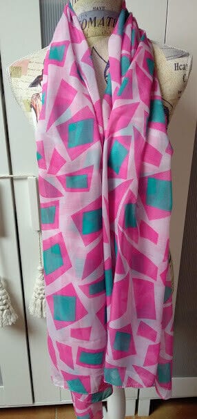 Fular con bonito estampado en alegres colores diferentes colores (134) - Imagen 6