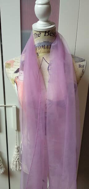 Chal para ceremonia y fiesta  diferentes colores (134) - Imagen 10