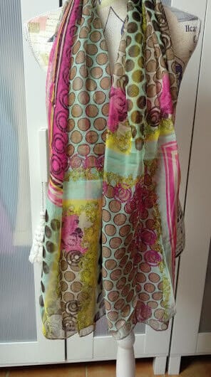 Fular seda estampado (135)