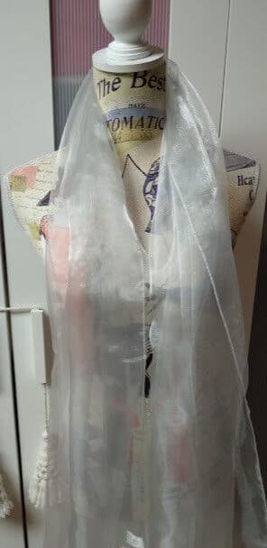 Chal para ceremonia y fiesta  diferentes colores (134) - Imagen 19