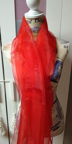 Chal para ceremonia y fiesta  diferentes colores (134) - Imagen 13