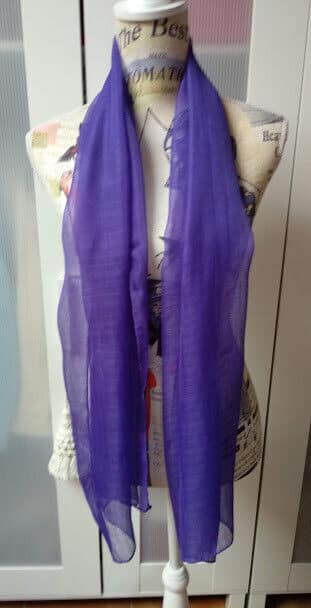 Fular mujer seda  diferentes colores (135) - Imagen 8