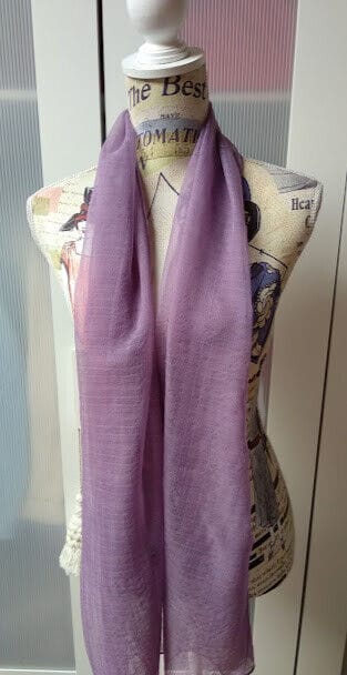 Fular mujer seda  diferentes colores (135) - Imagen 7