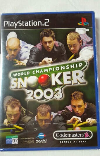 World Championship Snooker 2003 para playstation 2 Nuevo y precintado Pal