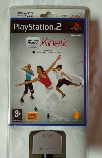 Kinetic Combat  eyetoy Nike Motion Works PS2 Pal Nuevo y Precintado con cámara.