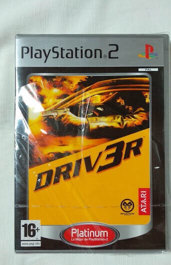 Driv3r nuevo y precintado para playstation 2 Pal precinto y caja rota