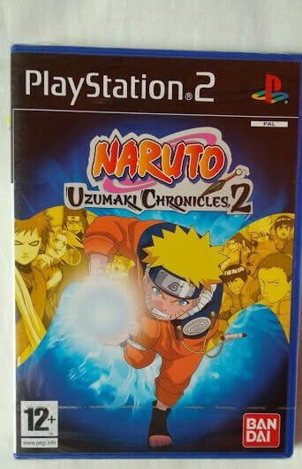 Naruto Uzumaki Chronicles 2 para playstation 2 Nuevo y Precintado Pal