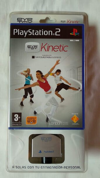 Kinetic Combat  eyetoy Nike Motion Works PS2 Pal Nuevo y Precintado con cámara.