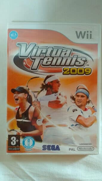 Virtual Tennis 2009 para Nintendo Wii Nuevo y precintado Pal
