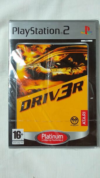 Driv3r nuevo y precintado para playstation 2 Pal precinto y caja rota