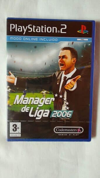 Manager de Liga 2006  para playstation 2 Nuevo y precintado Pal