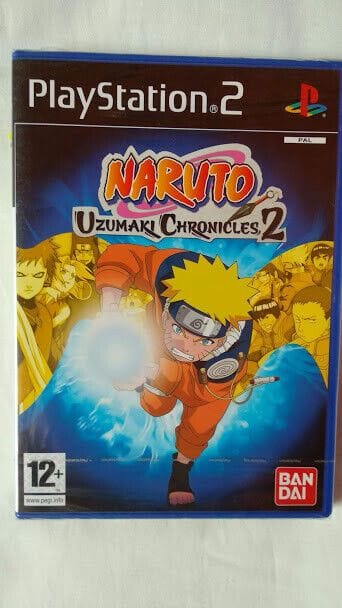 Naruto Uzumaki Chronicles 2 para playstation 2 Nuevo y Precintado Pal