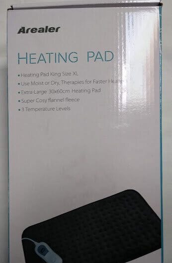 Almohadilla calefactora Arealer 3 niveles de temperatura 30x60 cm Nuevo (96)