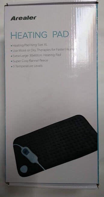 Almohadilla calefactora Arealer 3 niveles de temperatura 30x60 cm Nuevo (96)